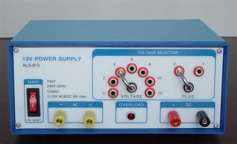 low voltage electrical supply.